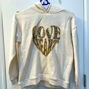 ZARA GIRLE FLEECE HOODIE